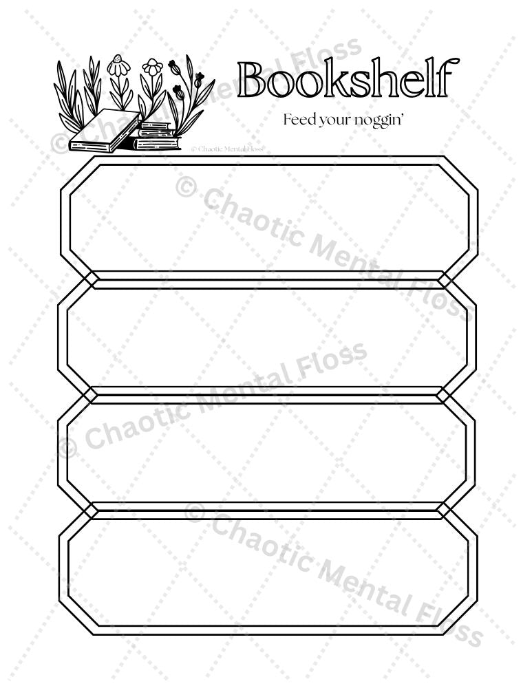 Printable Reading Log (II)