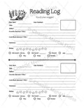 Printable Reading Log Pack (IV)