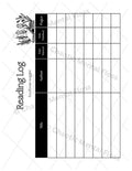 Printable Reading Log (VII)