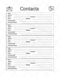 Contact Log