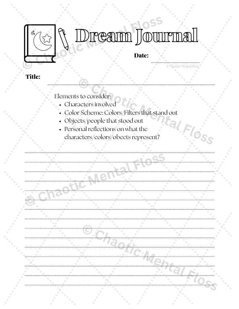 Dream Journal (II)