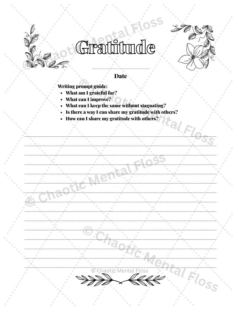 Gratitude Journal