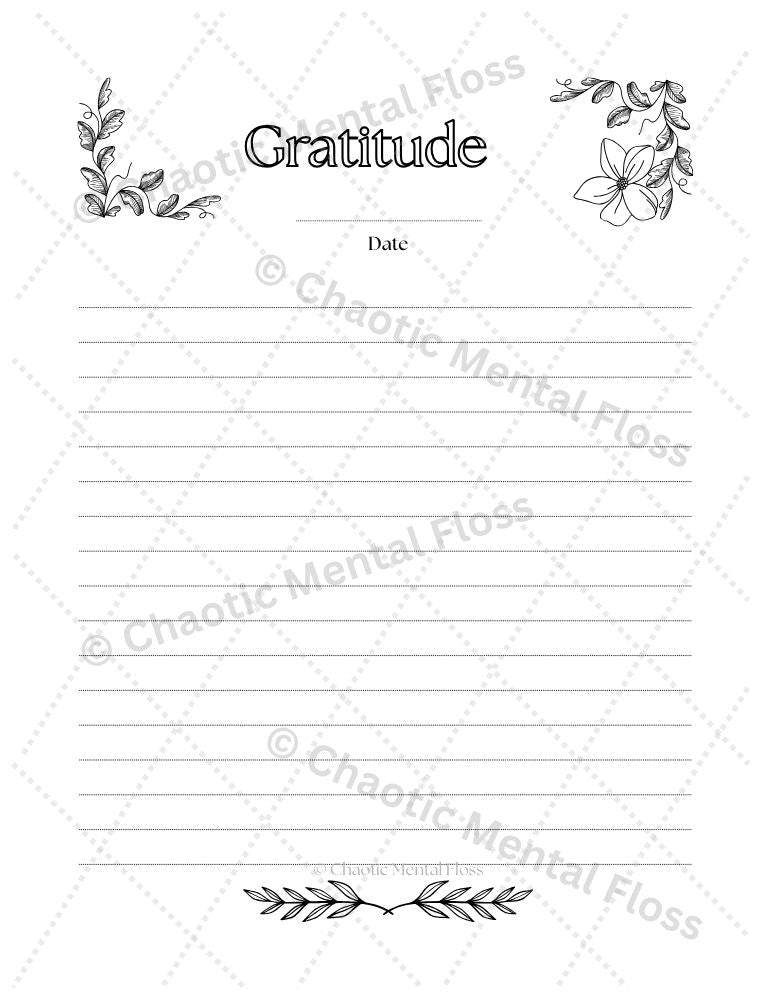 Gratitude Journal